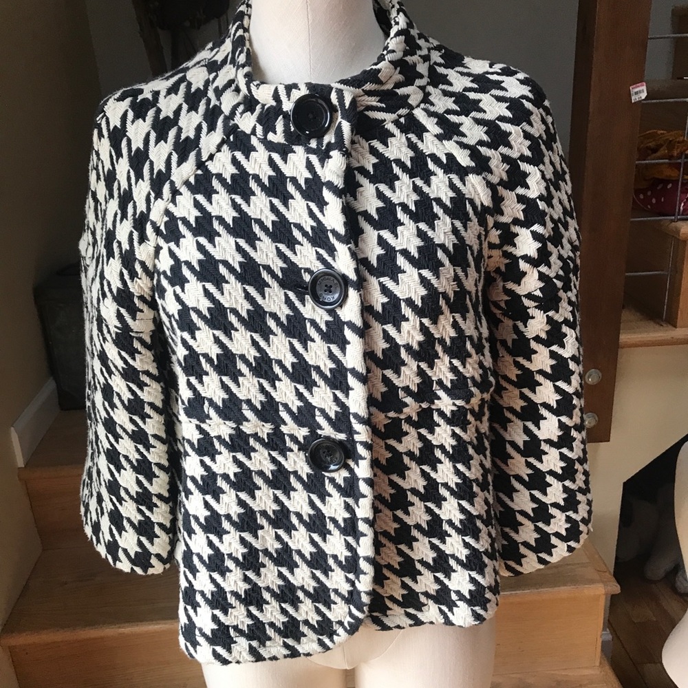 Michael Kors Houndstooth Jacket Like new